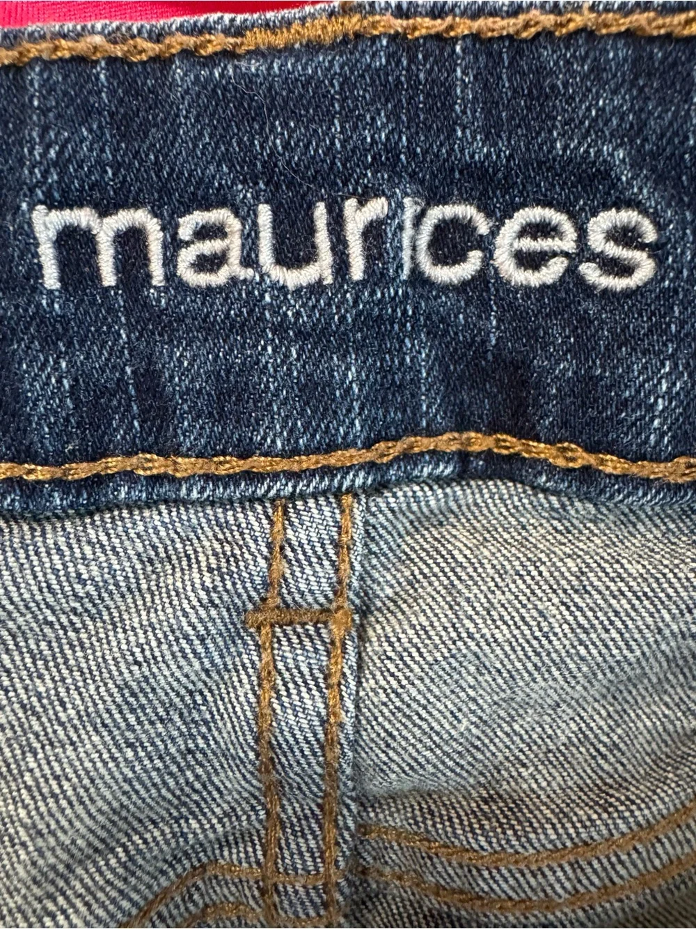 Maurices Dark Indigo Denim Shorts